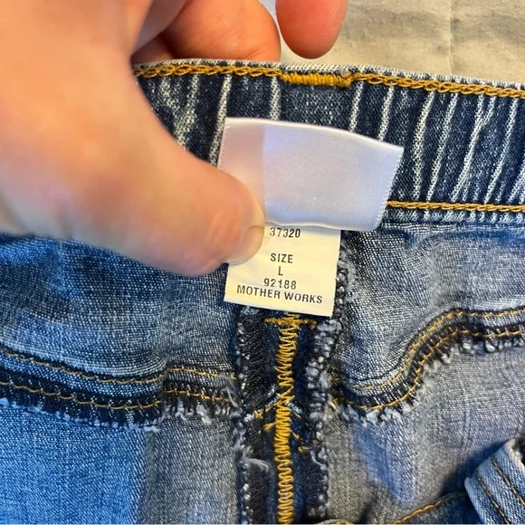 Maternity Denim Skirt - Picture 7 of 8